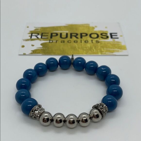 NWT Repurpose Bracelets beaded Bracelet - Picture 1 of 4